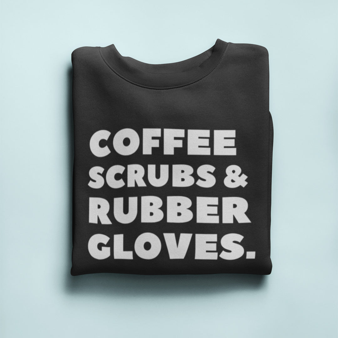 Coffee Scrubs & Rubber Gloves ☕