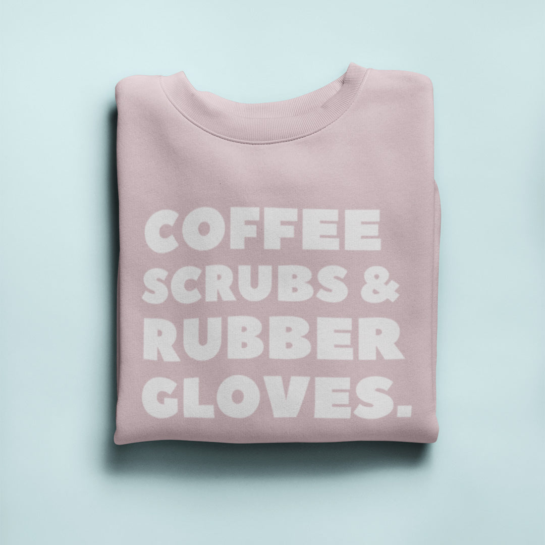 Coffee Scrubs & Rubber Gloves ☕